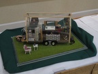 Display on a trailer