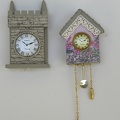 Cottage or xastle clock