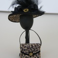 Leopord hat or purse