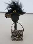 Leopord hat or purse